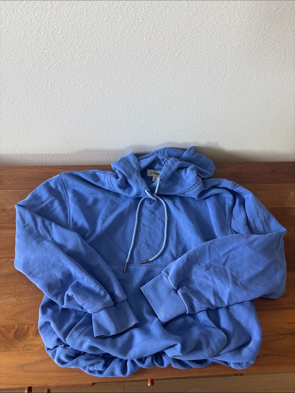 Evereve Blue Crewneck Hoodie